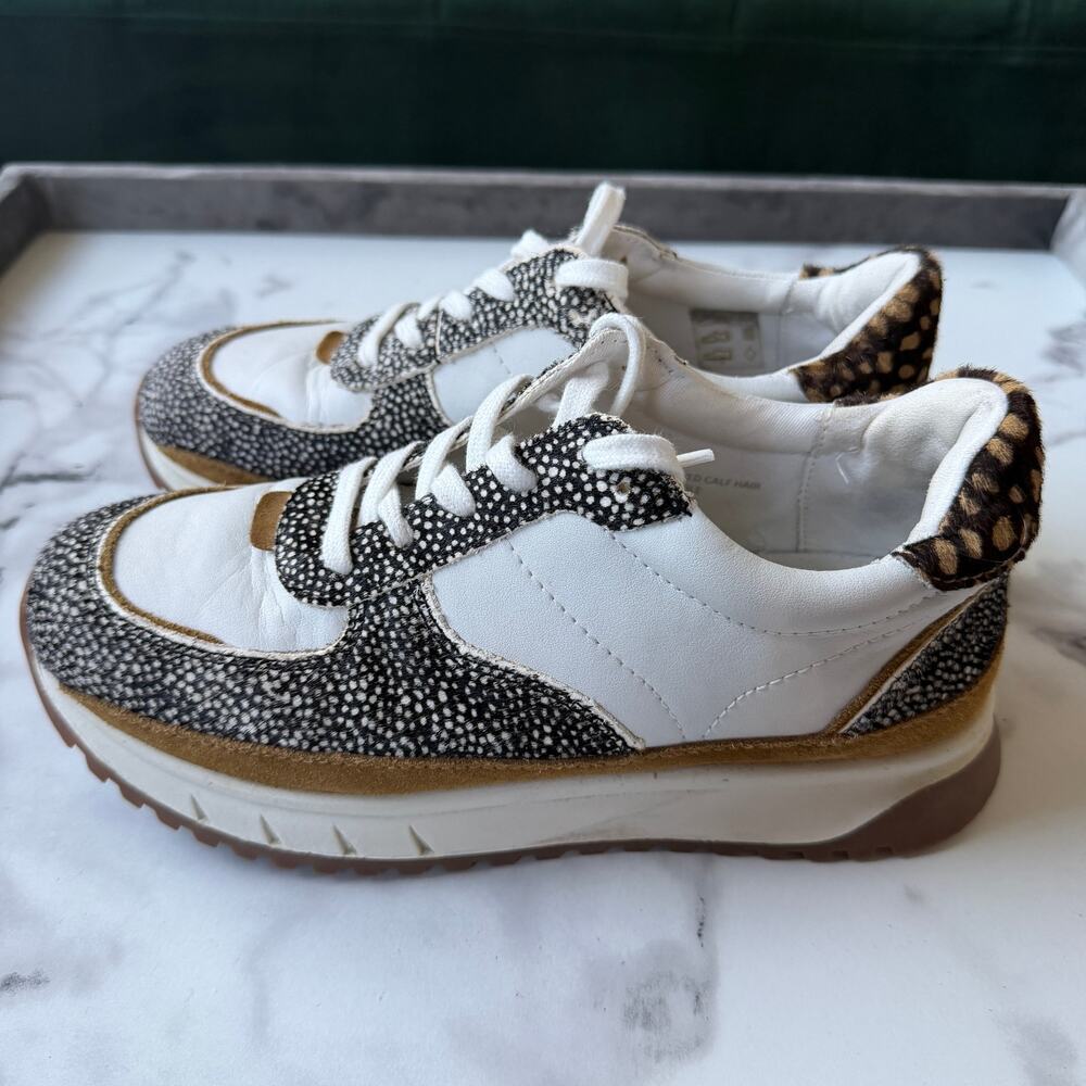 Madewell Kickoff Trainer Sneakers in Olive Grove Multi Size 8.5 - Picture 6 of 10